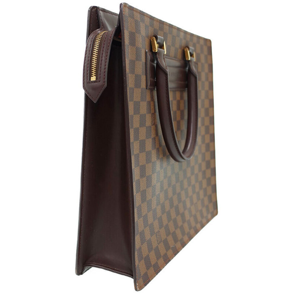 Louis Vuitton Ebene Bag Brown Venise Tote Damier